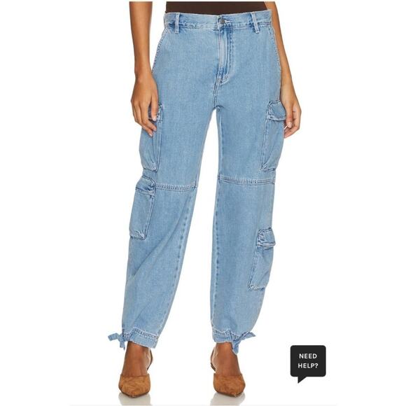 Revolve - Lovers and Friends X Maggie MacDonald Julian Cargo Jeans - Picture 6 of 6